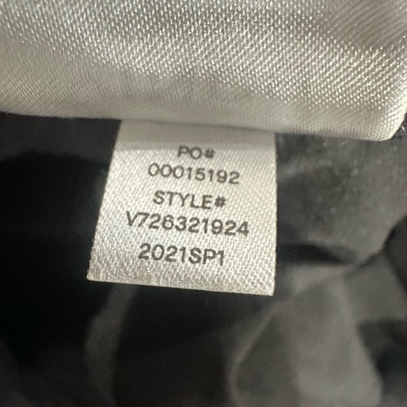 $365 VINCE - Black Wool Blend High Waist Straight Leg Pants Trousers 10 - Picture 5 of 6